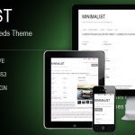 Minimalist classified ads website clean theme